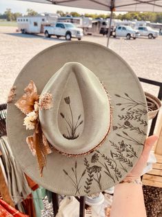 Custom Hand Burned Hat Hand Burned Wide Brim Hat Custom Branded Hat Cactus Burned Hat Western Hand Burned Hat - Etsy Fedora Hat Burning, Wood Burned Felt Hat, Burned Hat Design Ideas, Custom Cowboy Hats Women, Custom Cowboy Hat Ideas, Hand Burned Hats, Wood Burning Hats, Pyrography Hats, Hat Burning Ideas