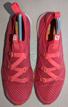 Check out Salomon contagrip Crossamphibian Water Shoe Women's sneakers Sz 9.5, the latest item I added on eBay! #eBay #eBaySeller Casual Red Hiking Sneakers, Red Casual Sneakers Suitable For Light Hiking, Low-top Running Shoes With Elastic Laces For Trail, Trail Running Low-top Shoes With Elastic Laces, Pink Low-top Trail Running Shoes For Light Sports, Red Hiking Sneakers With Rubber Sole, Casual Waterproof Low-top Running Shoes, Casual Waterproof Lace-up Running Shoes, Casual Pink Running Shoes For Outdoor