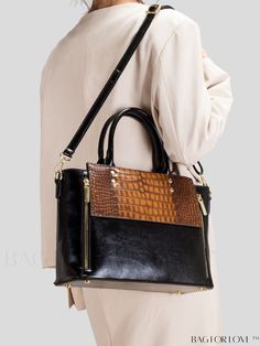 BagForLove - Chic Personalized Textured Black PU Crocodile Square Handbag â Timeless Fashion Statement Square Handbag, Handbag Patterns, Crocodile Pattern, Word Wrap, White Space, Bag Bag, Square Design, Square Bag, Fashion Statement