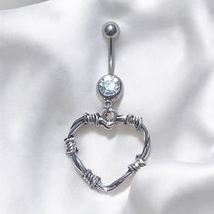 Super cute y2k 2000s silver punk heart belly piercing ring bar.  Surgical steel  FREE STANDARD UK SHIPPING Internally Threaded Metal Belly Rings, Metal Internally Threaded Belly Rings, Silver Punk Body Jewelry For Gift, Silver Heart-shaped Punk Jewelry, Trendy Internally Threaded Metal Jewelry, Trendy Metal Dangle Body Jewelry, Edgy Silver Heart-shaped Jewelry, Edgy Heart-shaped Silver Jewelry, Edgy Silver Metal Body Jewelry