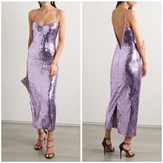 Galvan London Berlin Mirrored Sequin Dress In Mauve Us 10 Sequins Throughout Lined Bodice With Underwire Cups Structured V Detail At Back Spaghetti Strap Back Slit With Zipper Brand New With Tags Approximate Measurements: Armpit To Armpit: 16” Waist: 30” Length: 52” Tags: Cocktail, Party, Purple, Formal, Evening, Gown, Event, Special Occasion, Black Tie Bin 23 Lilac Formal Dress, Formal Dress Midi, Bridesmaid Color Palette, Sequin Bustier, Bustier Midi Dress, Mary Dress, Galvan London, Summer Flower Dress, White Lace Midi Dress