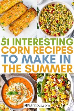 five different corn recipes to make in the summer