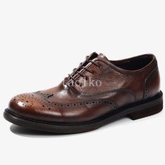 British Real Leather Lace Up Brogue Carving Wing Tip Business Dress Shoes Men sz Item description Brand Unbranded Department Men Style Brogue Type Dress Upper Material Leather US Shoe Size 10 Accents Carving Closure Lace Up Country/Region of Manufacture China Handmade No MPN Does not apply Product Line No Season Spring,fall Toe Shape Round Toe Year Manufactured 2020 AU Shoe Size AU 10 Customized No EU Shoe Size EUR 44 Features Comfort Insole Material Leather Lining Material Leather Outsole Mater Business Shoe, Wing Tip Shoes, Brown Shoes Men, Brown Oxford Shoes, Black Oxford Shoes, Dress Men, Brogues Men, Leather Formal Shoes, Italian Leather Shoes