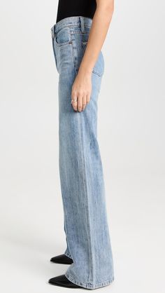 alice + olivia Weezy Full Length Jeans Full Length Jeans, Alice Olivia, Stretch Denim, Full Length, New Arrivals, Wardrobe, Fabric, Blue