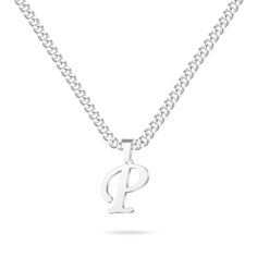 PRICES MAY VARY. CLASSIC INITIAL PENDANT NECKLACE: 20"+2.5" Cuban chain with silver initial pendant necklace, classic women mens initial necklace, perfect length and size to fit any occasions. Silver mens chain necklace makes it different from others, a unique women mens accessories add to jewelry collection. Give you a new fashion style different from other jewelry. MENS CHAIN NECKLACE: Made of high quality material, this silver mens chain initial necklace is with high polish surface and smooth Classic Silver Initial Pendant Chain Necklace, Silver Metal Initial Necklaces, Silver Initial Metal Necklaces, Silver Metal Initial Pendant Necklace, Classic Silver Chain Necklace With Initial Pendant, Silver Metal Necklaces With Initials, Silver Initials Metal Necklace, Silver Metal Chain Necklace With Initial Pendant, Silver Chain Necklace With Initial Pendant