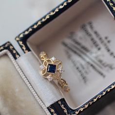 I Material I Blue Cubic Zirconia s925 sterling silver with gold plated I Size I US 4-8 I Size recommendation I We recommend either going to a professional local jewelry store to have your finger sized. You may also check this website: http://www.ringsizes.co/ for standard international conversion chart when placing your order. I Packaging I All jewelry will be sent packaged in a gift box, ready for gift. I Production Lead Time I All of our pieces are made to order. Our lead times are approximate Vintage Gold Plated Wedding Rings, Vintage Gold Plated Rings For Gifts, Gold Plated Crystal Promise Ring, Gold Plated Heirloom Ring As Gift, Fine Jewelry Diamond Midi Rings As Gift, Classic Crystal Ring As Gift, Gold Plated Birthstone Promise Ring, Heirloom Cubic Zirconia Birthstone Promise Ring, Vintage Sapphire Ring As A Gift