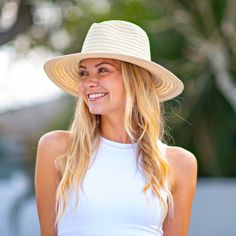 Paper Braid Straw Safari UPF 50+ Women's Sun Hat – Panama Jack® Casual Braided Brimmed Hat, Spring Travel Fedora In Paper Straw, Casual Fedora Panama Hat For Warm Weather, Safari Style Bucket Hat For Beach, Casual Braided Paper Straw Hat, Casual Braided Fedora Sun Hat, Spring Outdoor Fedora Straw Hat, Casual Braided Brimmed Panama Hat, Casual Braided Brimmed Straw Hat