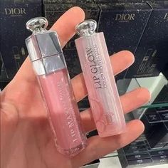 Dior | Makeup | Dior Lip Glow And Lip Maximizer Set | Poshmark Lip Maximizer, Dior Addict Lip Maximizer, Pink Lip Balm, Old Packaging, Makeup Dior, Light Pink Lip Gloss, Dior Lip, Dior Addict Lip Glow, Dior Lip Glow