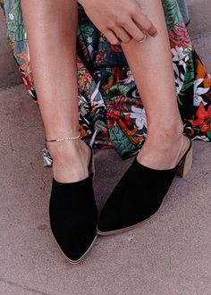 DETAILS Slip into warmer weather with our Comfort Calls Suede Heeled Mule. Featuring faux suede material on stacked block heels, a pointed closed toe, a flat sole, and a lightweight slip-on silhouette! They are so comfy to wear all day and they also runs more true to size. Heel Height: 2” Fit True Slip On Pointed Toe Suede Fabrication Padded Insole Stacked Heel Casual High Heel Block Heels For Fall, Chic Stacked Heel Block Heels For Fall, Chic Block Heels With Stacked Heel For Fall, Suede Mules With Stacked Block Heel, Fall Suede Closed Toe Mules, Fall Season Suede Closed Toe Mules, Chic Closed Toe Block Heels For Fall, Chic Slip-on Block Heels With Stacked Heel, Fall Suede Mules With Pointed Toe