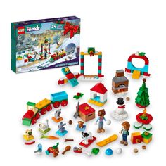 the lego friends winter village is packed with toys