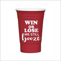 Follow us on Instagram! @letstoast_etsy 16oz plastic double wall red solo cup Getting Wed, White and Boozed logo - custom designs available These plastic personalized double walled red solo cups are perfect for wedding gifts, housewarming parties, bridesmaid gifts, girls and boys weekends, bachelorette getaways. Glass work well with all wines, cocktails, beer, and sodas! Each stemless wine glass is personalized custom with you choice of design and color in high quality outdoor vinyl. About red s Wedding Cups Personalized, Wedding Plastic Cups, Bachelorette Cups, Beach Cups, Red Solo Cup, Cup Football, Cocktail Cup, Hotty Toddy, Small Party