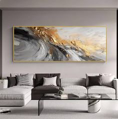 Amazon.com: Black and White Abstract Canavas Wall Art Large for Living Room-Gold Framed 3D Textured Artwork for Office-Hand Painted Oil Painting on Canvas for Bedroom Home Decoration 24x56 inches: Paintings Canvas For Bedroom, Rug For Nursery, Gold Abstract Painting, Bedroom Canvas, Abstract Canvas Wall Art, Wall Art Large, Abstract Wall Decor, Decorating With Pictures, Textured Artwork