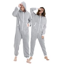 PRICES MAY VARY. ✅Warm & Comfy: 100% premium rocker fleece fabric, super soft and cozy, not too hot. ✅Classic design: footless long sleeve onesie with white lining and drawstring hood, stylish and keeps the wind out and the warmth in. The wrists and ankles are ribbed knit cuffs to fit the skin and keep the heat in. The half-zip closure is easy to put on and take off, which most people like and seek. 2 large, deep front kangaroo pockets can be inserted at will and store cell phones, keys, etc. ✅M Cozy Super Soft Onesie For Winter, Cozy Super Soft Winter Onesie, Long Sleeve Onesie For Bedtime, Gray Cotton Onesie For Winter, Super Soft Long Sleeve Onesie For Bedtime, Long Sleeve Super Soft Onesie For Bedtime, Cozy Super Soft Long Sleeve Onesie, Super Soft Cozy Long Sleeve Onesie, Cozy Long Sleeve Super Soft Onesie