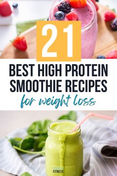 Protein Shake Recipes, Protein Recipes, Protein Drinks