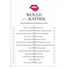 a poster with the words would you rather be married?