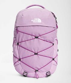 Borealis Backpack, Preppy Backpack, North Face Borealis, North Face Bag, The North Face Purple, Face Patches, Grade 6, Belt Style, Cute Backpacks