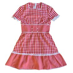 "Size 8-10Y German made 100% cotton * Chest: 15 \" - 38cm * Length: 38.5\" - 98cm" Retro Plaid Dress For Picnic, Retro Cotton Plaid Dress For Picnic, Retro Cotton Plaid Dress, Retro Plaid Cotton Dress, Retro Gingham Plaid Cotton Dress, Retro Cotton Dress For Picnic, Retro Gingham Cotton Vintage Dress, Retro Gingham Vintage Dress In Cotton, Vintage Cotton Gingham Plaid Dress