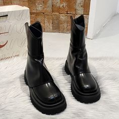 Shipping: Worldwide Express Shipping AvailableDelivery time: 7-15Days Fast ShippingReturns: Fast refund, 100% Money Back Guarantee.Brand Name: AGUTZMBoot Type: Modern BootsShaft Material: PUOutsole Material: RubberUpper Material: microfiberOrigin: Mainland ChinaCN: HenanSeason: WinterInsole Material: EVAHeel Type: Height IncreasingLining Material: ShearlingBoot Height: Knee-HighItem Type: BootsFashion Element: zipperDepartment Name: AdultToe Shape: Round ToeHeel Height: Med (3cm-5cm)With Platfor Boots 2022 Winter, Boots 2022, Womens Black Shorts, Chelsea Boots Women, Black Boots Women, Boots Women, Black Shorts, Biker Boot, Women's Boots