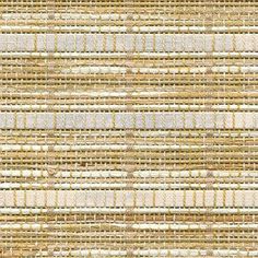 a close up view of a woven material with white and yellow stripes on the side