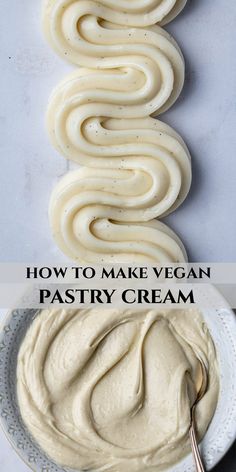 how to make vegan pastry cream