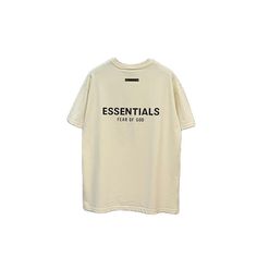 ESSENTIALS FOG Back Logo T-Shirt | The Urban Clothing Shop™ Essentials Tshirt, Colorful Sneakers, Urban Clothing, Different Outfits, Urban Outfits, Street Style Looks, The Urban, Color Khaki, Logo T Shirt