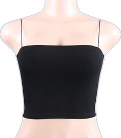 Stretch Tube Top With Built-in Bra, Casual Strapless Camisole With Built-in Bra, Strapless Summer Camisole With Built-in Bra, Summer Tube Top With Built-in Bra And Tank Straps, Trendy Fitted Camisole With Spaghetti Straps, Trendy Fitted Spaghetti Strap Camisole, Fitted Tube Top With Built-in Bra And Tank Straps, Trendy Cami Tube Top With Built-in Bra, Fitted Tube Top With Adjustable Straps