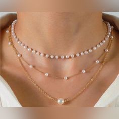 Material: Zinc Alloy Length: 15"-17.7" Top Rated Seller Quick Shipper Open To Offers 800+ Listings Sold Fashion White, Pearl Choker Necklace, Pearl Choker, Jewelry Wedding, Elegant Jewelry, Necklace For Women, Women Fashion, Choker, Pearl Necklace