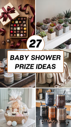 baby shower prize ideas with text overlay