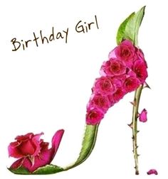 Happy Birthday to you! Wishing you a beautiful day filled with love, laughter and all the things and people you love.  xoxo Floral High Heels, Rose Shoes, Flower Shoes, Floral Shoes, Shoe Art, Beauty Ideas