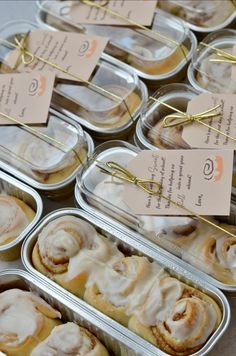 several tins filled with different types of pastries