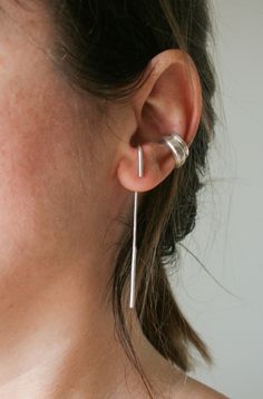 Beautiful threader earrings made of silver 925.  Perfect for everyday wear. You can remove the chain part and wear them as suspender studs or make a mismatched pair. Nickel and Lead-Free (Hypoallergenic) perfect for sensitive skin. Free of chemicals and varnishes. See my whole jewelry collection here--> https://www.etsy.com/shop/SosyGallery Follow Sosy Gallery on Instagram @sosy_gallery Twitter--> https://twitter.com/sosygallery Facebook--> https://www.facebook.com/sosygallery https://gr.pintere Suspender Earrings, Silver Threader Earrings, Threader Earrings, Earrings Sterling Silver, Sterling Earrings, Tattoos And Piercings, Silver 925, Sterling Silver Earrings, Chemicals