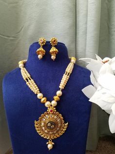 Check out this item in my Etsy shop https://www.etsy.com/listing/715776379/gold-necklace-pendants-necklace Gold Kundan Earrings For Marriage, Traditional Gold Jhumkas For Marriage, Temple Jewelry Jhumkas For Marriage And Festivals, Festive Gold Jhumkas For Marriage, Gold Jhumkas For Marriage And Festive Occasions, Temple Style Jhumkas For Marriage And Festivals, Gold Chandbali Jhumkas For Marriage, Gold Heavy Jhumkas For Marriage, Festive Chandbali Jhumkas For Marriage