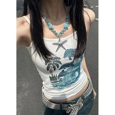 Lunivop American Retro Colorful Diamond Vest Strap for Women Summer New Sexy Slim Fit Camisole Y2k Aesthetics Bottoming Tops Mujer Rhinestone Tank Top, Basic Fashion, Aesthetic Streetwear, Women Y2k, Summer Streetwear, Trendy Collection, Street Wear Urban, Y2k Aesthetic, Infp