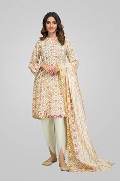 Bonanza Satrangi Swr213p03 Cream Winter New Edition 2021 Cream Anarkali Churidar With Long Sleeves, Festive Off-white Salwar Kameez With Printed Motifs, Cream Long Sleeve Anarkali Set For Eid, Off-white Straight Kurta Salwar Kameez With Printed Motifs, Festive Off White Sets With Printed Motifs, Cream Long Sleeve Palazzo Set With Dupatta, Festive Off-white Printed Sets, Festive Off-white Sets With Printed Motifs, Anarkali Sets With Printed Motifs In Cream