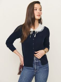 Queenie Cashmere Cardigan