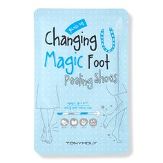 Changing U Magic Foot Peeling Shoes - TONYMOLY | Ulta Beauty Korean Skincare Routine, Licorice Root Extract, Aloe Vera Extract, Tony Moly, Homemade Body Scrub, Moisturizing Body Wash, Moisturize Hair, Rosehip Oil, Face Scrub