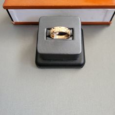 Weight: 3.9 Grams (Approximate) Size: 6.5 Metal: 14k Gold Stamped: 14k Luxury 14k Rose Gold Formal Jewelry, Luxury 14k Rose Gold Jewelry For Formal Occasions, Elegant White Gold Engraved Ring Stamped 14k, Luxury Rose Gold Rings Stamped 14k, Luxury 14k Rose Gold Ring Jewelry, Luxury 14k Gold Ring For Formal Occasions, Luxury Rose Gold Engraved Promise Ring, Luxury Engraved Ring With Brilliant Cut As Gift, Fine Jewelry Rose Gold Rings Stamped 14k