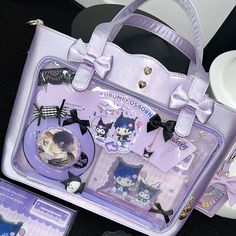 Get ready to show off your kawaii style with our latest Ita bag crossbody! Available in three stunning colors - Purple, Dark Blue, and Red - this large-capacity bag is perfect for carrying all your essentials while making a fashion statement. The bag features a stylish bowknot design and a convenient zipper closure. It's in stock and ready to be the perfect addition to your collection.  Please note that this product includes the bag only.  Garment Size   	 		 			Size 			Free Size 		 		 			Length Harajuku Style Mobile Phone Bag For Daily Use, Kawaii Mobile Phone Satchel Bag, Kawaii Large Capacity Tote Satchel, Kawaii Satchel Tote For Daily Use, Harajuku Style Portable Bags For Daily Use, Harajuku Style Crossbody Bag For Daily Use, Harajuku Style Tote Satchel For Daily Use, Harajuku Style Rectangular Shoulder Bag For Shopping, Kawaii Satchel Bag For Daily Use