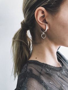 Silver ear cuffs,big earrings,silver hoops earrings,edgy silver earrings,silver studs earrings,silver suspender earrings,silver big earrings by KathyRossJewelry on Etsy https://www.etsy.com/listing/580033883/silver-ear-cuffsbig-earringssilver-hoops Minimalist Silver Metal Piercings, Silver Hoop Ear Cuff, Silver Metal Ear Cuff For Everyday, Nickel-free Silver Hoop Ear Cuff, Silver Hoop Sterling Silver Ear Cuff, Sterling Silver Hoop Ear Cuff Single Earring, Modern Silver Cartilage Earrings, Sterling Silver Hoop Ear Cuff For Pierced Ears, Pierced Sterling Silver Hoop Ear Cuff