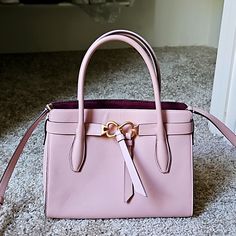 Pre-Owned Kate Pade Satchel Kate Spade Satchel, Bags Kate Spade, Kate Spade Bags, Kate Spade Bag, Pink Purple, Kate Spade, Satchel, Bag Lady, Purple