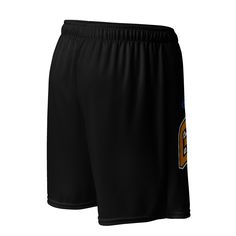 These shorts are the perfect choice for those who need flexibility in their attire. Whether you’re hitting the gym, running errands or enjoying an outdoor activity, they’ll be your trusty companion. Look good, feel good, and stay comfortable, all with the unisex mesh shorts. • 100% recycled polyester fabric • Fabric weight: 4.7 oz/yd² (160 g/m²) • Two-way stretch fabric • Moisture-wicking material • Regular fit • UPF50+ protection • Elastic waistband • Fabric is OEKO-TEX 100 standard and Global Casual Biker Shorts With Built-in Shorts For Training, Casual Sweat Resistant Shorts For Training, Casual Biker Shorts For Training, Gym Shorts With Elastic Waistband Mid-thigh Length, Casual Sweat-resistant Training Shorts, Black Athletic Shorts For Gym, Casual Sweat-resistant Short Bottoms, Casual Stretch Shorts With Sweat Resistance, Casual Biker Shorts With Elastic Waistband For Training