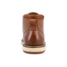 The Redford boot by Vance Co. is so timeless and classic you can pair it with almost anything. Soft vegan leather uppers and a 6 mm Tru Comfort Foam� insole give this round-toe boot the utmost in comfort. The design is perfected with cap-toe and a classic lace-up fastening. Chukka Boot, Rounded Toe Boots, Mens Shoes Boots, Chukka Boots, You Bag, Vegan Leather, Shoes Mens, Men's Shoes, Leather Upper