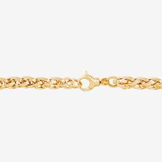 Features: Quick ShipCircumference: 7 1/2 InchJewelry Closure: Lobster ClaspLink Construction: HollowMetal Color: YellowChain Length: 7 1/2 InchChain Width: 5.5 MillimetersChain Construction: WheatCare: Wipe CleanBracelet Type: Chain BraceletsMetal: 14k GoldIs Beaded: NoCountry of Origin: Imported Yellow Gold Link Charm Bracelet With Curb Chain, Yellow Gold Charm Bracelet With Curb Link Chain, Yellow Gold Bracelet With Cable Chain, Yellow Gold Cable Chain Bracelet, Formal Yellow Gold Chain Bracelet With Spring Ring Clasp, Classic Gold Chain Bracelet With Lobster Clasp, Formal Gold Bracelet With Lobster Clasp, Yellow Gold Link Bracelet With Lobster Clasp, Gold Bracelet With Spring Ring Clasp For Formal Occasions