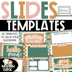 Use these templates to welcome your class, display your schedule, center rotations, objectives and so much more! This Modern Checkered theme is so warm and welcoming. Use it during back to school season, and throughout the entire year! These slides work great for your GOOGLE Classroom™ if your students are distance learning as well! These templates can be used in POWERPOINT (version 2003 and newer) and GOOGLE SLIDES™ (a link is included in the download). A PDF version is also included if you want to upload it to your own Google Drive™ that way. **This is a DIGITAL download. Once you complete your purchase you'll be able to download the zip file including all of the decor files. Nothing physical will be mailed to you. This product is for personal use only; it cannot be resold or given away Welcome To Class, School Open House, Center Rotations, Science Writing, Class Decor, English History, School Season, Class Decoration, Digital Classroom