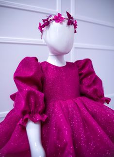 Princess Style Glitter Dress For Dress-up, Pink Holiday Fancy Dress, Pink Holiday Dress For Fancy Dress, Holiday Pink Dress, Pink Holiday Dress For Fancy Dress Occasions, Pink Holiday Dress For Fancy Dress Events, Pink Princess Holiday Dress For Wedding, Fitted Glitter Princess Dresses, Fitted Princess Style Glitter Dresses