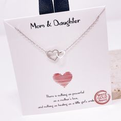 Mom & Daughter White Gold Dipped Necklace Mom Daughter, Gold Dipped, Womens Jewelry Necklace, Jewelry Necklaces, White Gold, Women Jewelry, Necklaces, Gold, Women Shopping