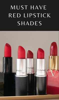 Must have red lipstick products True Red Lipstick, Eyeshadow Styles, Nars Powermatte Lip Pigment, Red Lipstick Shades, Wear Red Lipstick, Maybelline Color Sensational, Budget Beauty, Flawless Makeup Application