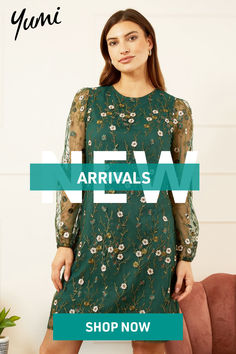 The Yumi Green Embroidered Floral Tunic Dress is the perfect alternative to sparkle and sequin this party season. In a simple tunic shape, with long sheer sleeves, the delicate floral embroidery really shines. With a concealed zipper in the back to enhanced the all over design. Add simple accessories to this one and get ready to celebrate. Festive Long Sleeve Sequin Dress For Fall, Embellished Embroidered Dress For Spring Party, Green Dresses With Embroidered Sleeves For Spring, Green Dress With Embroidered Sleeves For Spring, Spring Party Embellished Embroidered Dress, Green Spring Dress With Embroidered Sleeves, Embellished Sequin Dress For Festive Fall Occasions, Embellished Sequin Dress For Festive Fall Events, Spring Sequined Embroidered Dress For Party