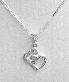 925 STERLING SILVER HEART NECKLACE  . 18" LONG MARINER CHAIN.FOR GOOD LUCK AND LOVE.  MADE IN ITALY. CADENA  DE 925 PLATA ESTERLINA CORAZON..   PARA BUENA SUERTE Y AMOR... 18" LARGO CADENA   HECHO EN ITALIA. Luxury Heart-shaped Sterling Silver Necklace, Nickel-free Silver Heart Pendant Charm Necklace, Adjustable Heart-shaped Silver Necklace, Silver Heart-shaped Lariat Necklace With Adjustable Chain, Nickel-free Heart-shaped Sterling Silver Charm Necklace, Double Heart Necklace, Sterling Silver Heart Necklace, Double Heart, Silver Heart Necklace