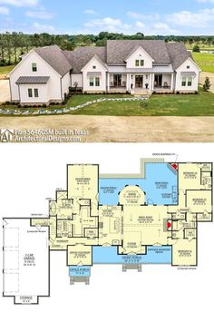 the floor plan for this house is very large and has lots of room to put in it